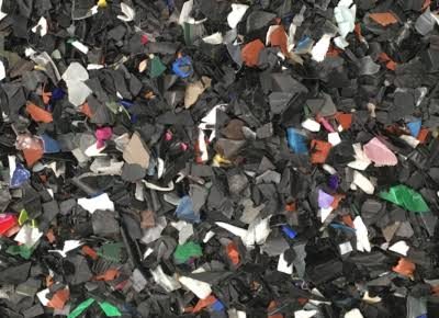 Black HDPE blow grade regrind