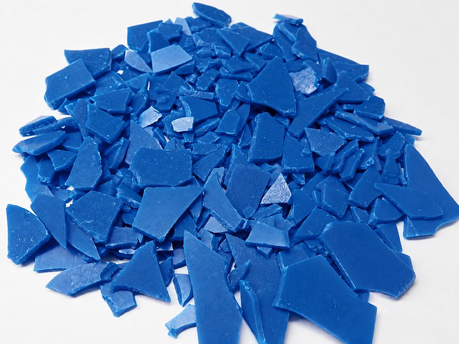 Blue PP injection grade regrind