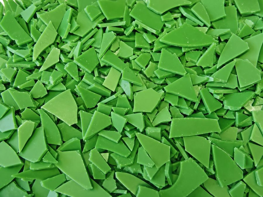 Green PP injection grade regrind